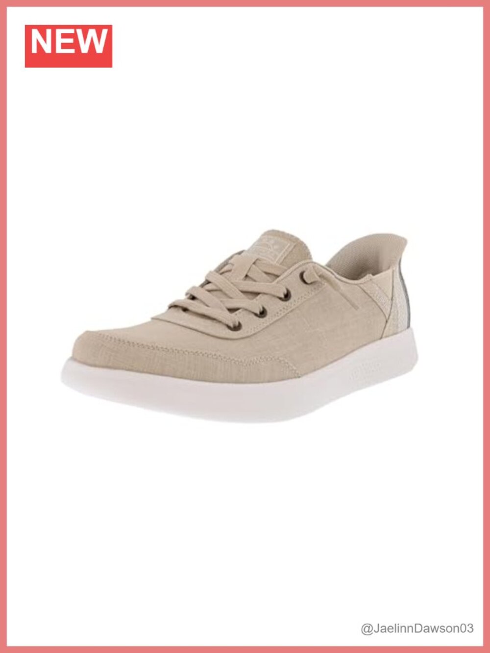 Skechers Slip-Ins Bobs Walking Shoes Memory Foam Linen